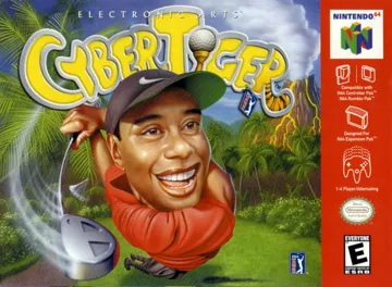 CyberTiger (USA) box cover front